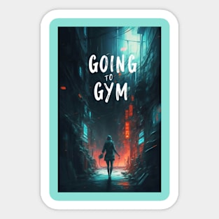 Gym motivation for lazy people Sticker